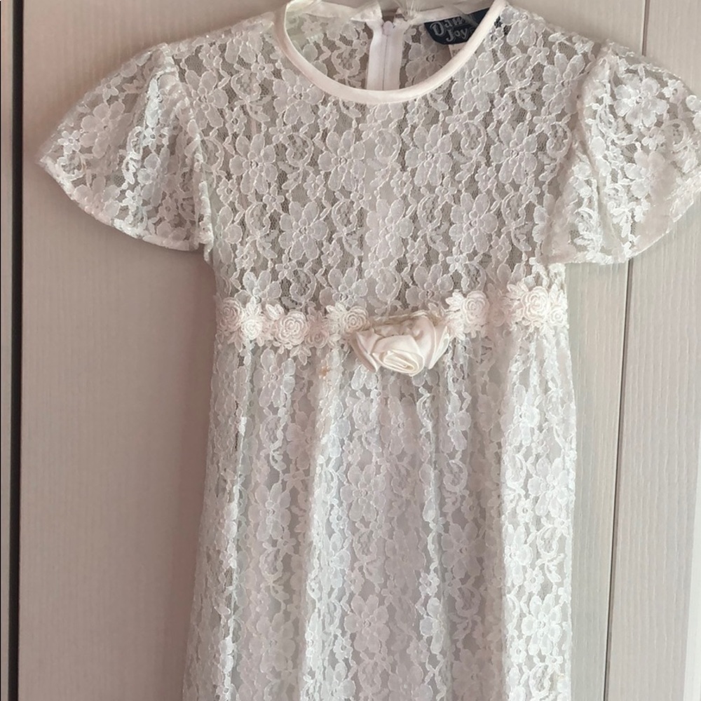 Vintage Flower Girl Lace Dress